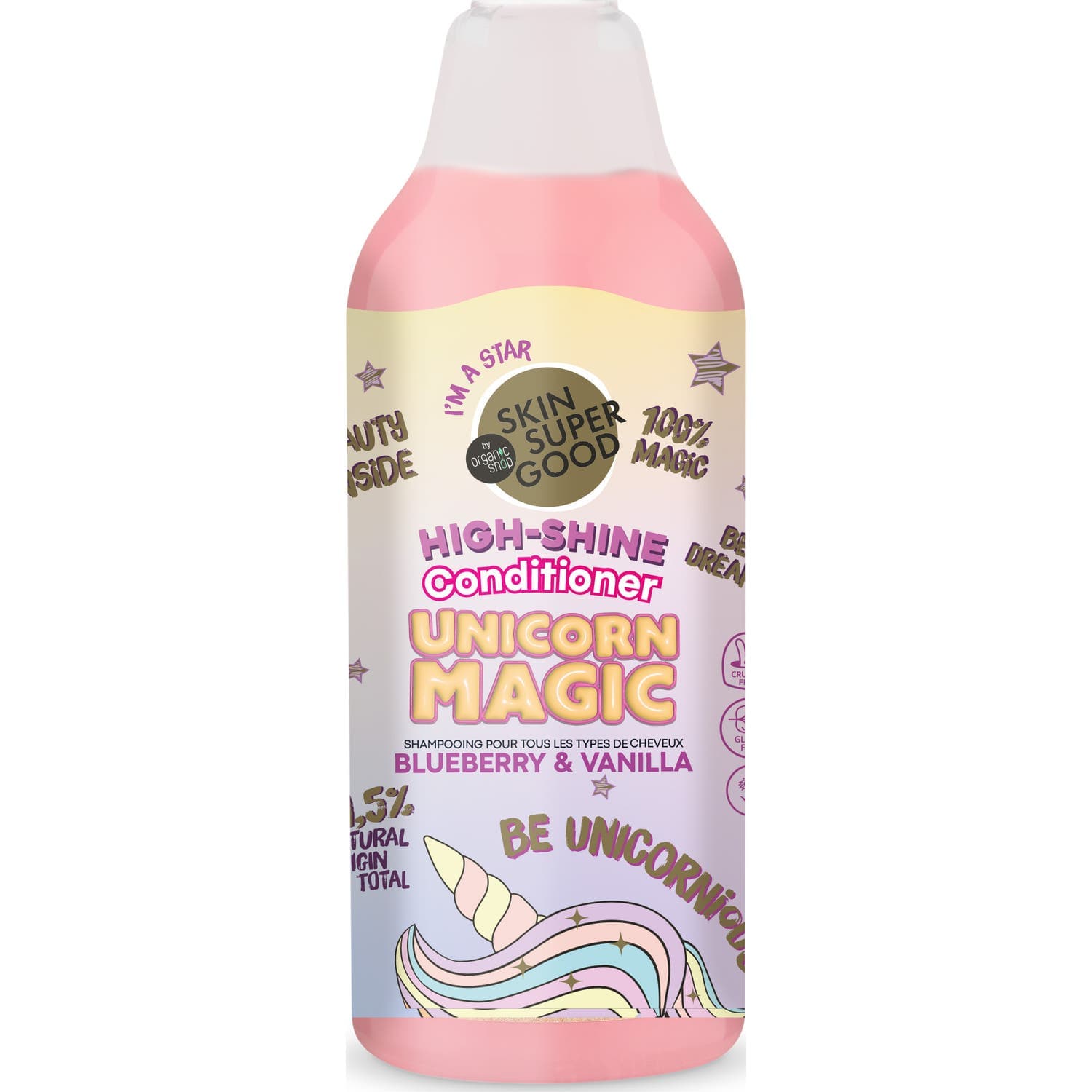 Organic Shop Skin Super Good Unicorn Magic Après-Shampoing 500ml
