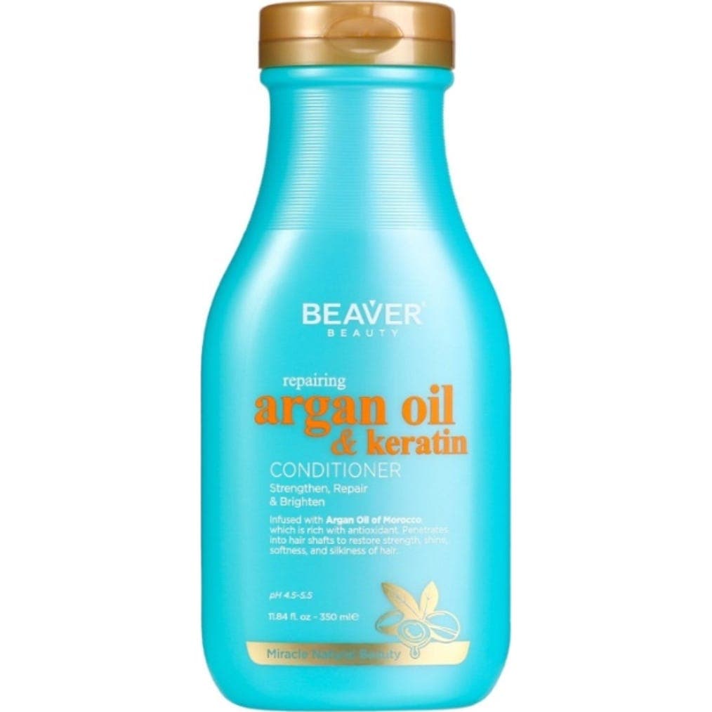 Beaver Argan Oil & Keratin Acondicionador Reparador 350ml